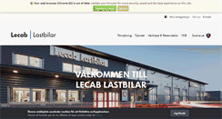 Desktop Screenshot of lecablastbilar.se